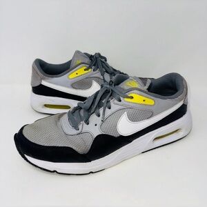 Nike Air Max SC Wolf Gray Black Yellow White DQ3995-001 Sneakers Shoes-Mens 10